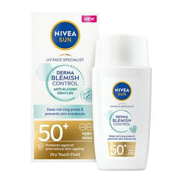 Nivea Zaščitna krema za kožo Specialist Derma Skin Clear SPF 50+ 40 ml