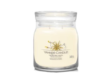 Yankee Candle Aromatična sveča Signature glass medium Twinkling Lights 368 g