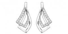 Silver Cat Elegantni uhani s cirkoni SC372