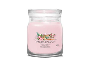 Yankee Candle Aromatična sveča Signature glass medium Desert Blooms 368 g