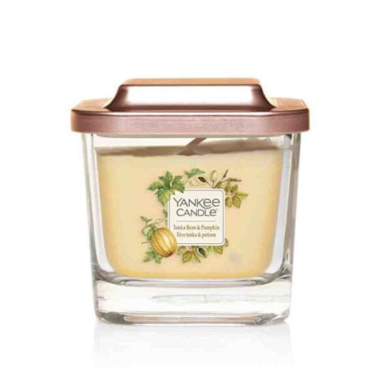 Yankee Candle Aromatična sveča kvadratna Tonka Bean & Pumpkin 96 g