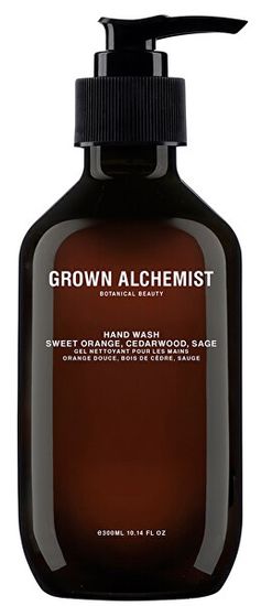 Grown Alchemist Tekoče milo za roke sladka pomaranča, cedra in žajbelj (Hand Wash)