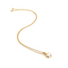 Hot Diamonds Ogrlica Jac Jossa Soul DP1000 Delicate Diamond and Pearl (verižica, obesek)