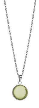 Bering Jeklena ogrlica Decent Artic Symphony Green Crystal 430-155-450