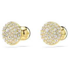 Swarovski Bleščeči pozlačeni uhani Meteora 5683444