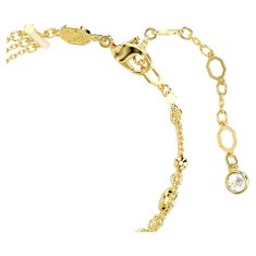 Swarovski Modna pozlačena zapestnica s kristali Imber 5680095