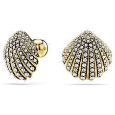 Swarovski Pozlačeni uhani Školjke s kristali Idyllia 5683970