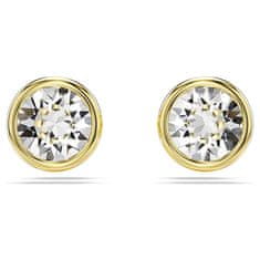 Swarovski Brezčasni pozlačeni uhani s čepki Imber 5681552