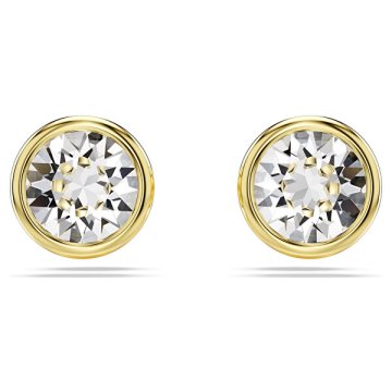 Swarovski Brezčasni pozlačeni uhani s čepki Imber 5681552
