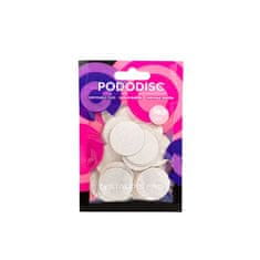 STALEKS Nadomestni brusni papir za disk za pedikuro Pro L hrapavost 180 (White Refill Pads for Pedicure Disc