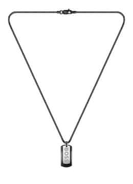 Hugo Boss Moška ogrlica Dog Tag Devon 1580577