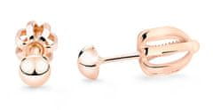 Cutie Jewellery Uhani iz rožnatega zlata Z5004-30-X-4