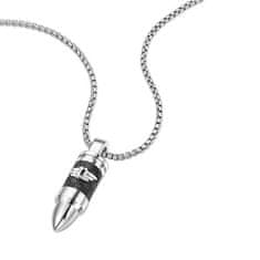 Police Modna moška ogrlica Bullet PEAGN0034102