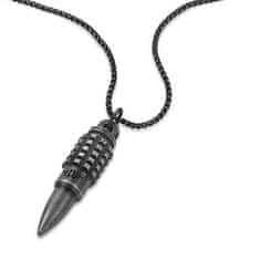 Police Originalna moška ogrlica Bullet Steel PEAGN0034104