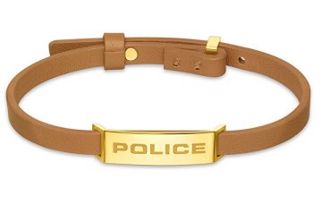 Police Modna usnjena zapestnica Braid PEAGB0032102