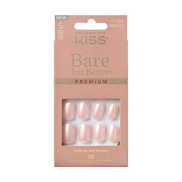 KISS Lepilni nohti Bare-But-Better Premium Nails - Mocha 30 kos