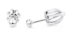 Cutie Jewellery Uhani iz belega zlata Z5003-30-X-2
