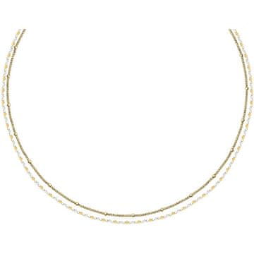 La Petite Story Dvojno pozlačena ogrlica prijateljstva LPS10ARR11