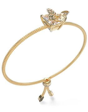 Guess Chrysalis nežna pozlačena zapestnica z metulji JUBB04098JWYGT/U