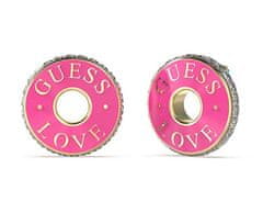 Guess Originalni pozlačeni uhani Love Guess JUBE04084JWYGFCT/U