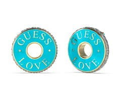Guess Originalni pozlačeni uhani Love Guess JUBE04084JWYGTQT/U