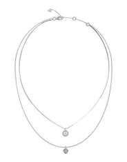 Guess Dvojna ogrlica 4G Crush Steel JUBN04159JWRHT/U