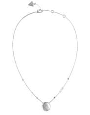 Guess Modna jeklena ogrlica 4G Rising JUBN04263JWRHT/U