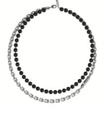 Guess Edgy Styles moška dvojna ogrlica JUMN04050JWSTBKT/U
