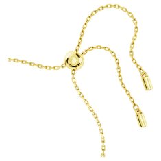 Swarovski Decentna pozlačena zapestnica Four Leaf Idyllia 5666585