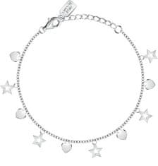 La Petite Story Igriva srebrna zapestnica z obeski Silver LPS05AWV14