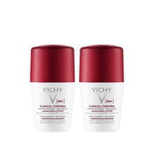 Vichy Clinical Control 96h komplet antiperspirantov proti potenju (Detranspirant) 2 x 50 ml