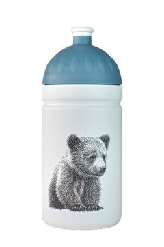 Zdravá lahev Zdrava steklenička 0,5 l - Kuba Bear