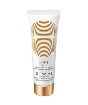 Sensai Zaščitna krema za obraz SPF 30 Silky Bronze Protective Suncare (Cream For Face) 50 ml