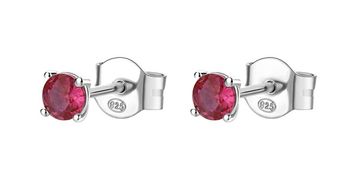 Brosway Čudoviti srebrni uhani Fancy Passion Ruby FPR43