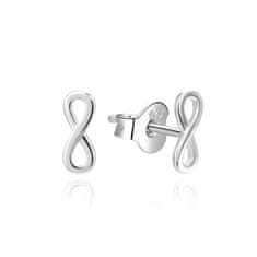 Srebrni uhani Infinity AGUP3498