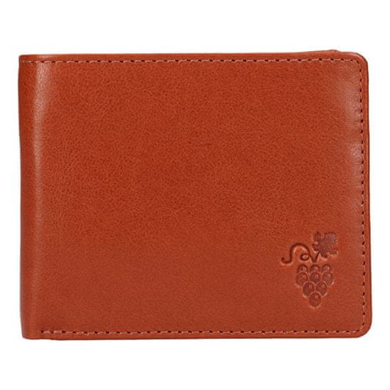 Lagen Moška usnjena denarnica LG-7655/H COGNAC