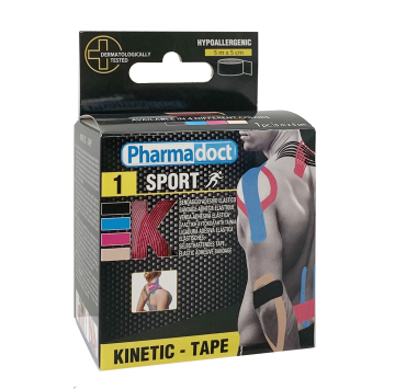 Pharmadoct kineziološki trak, roza, 5cm x 5m