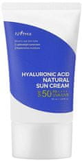 Krema za sončenje SPF 50+ Hyaluronic Acid ( Natura l Sun Cream) 50 ml