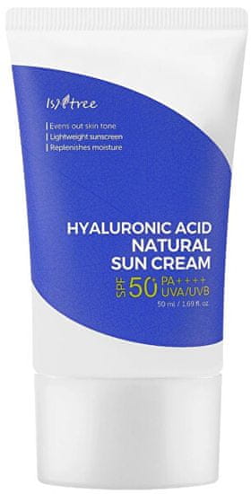 Krema za sončenje SPF 50+ Hyaluronic Acid ( Natura l Sun Cream) 50 ml