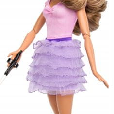 Mattel Barbie Fashionistas model lutka, vijolično krilo, 65. obletnica (FBR37)