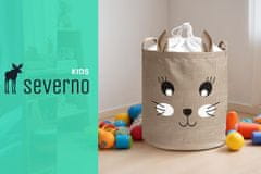 Severno Zabojnik, košara, vreča za perilo in igrače Francis 43l z možnostjo zaklepanja