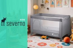 Severno Zložljiva potovalna posteljica Honey Bunny + torba