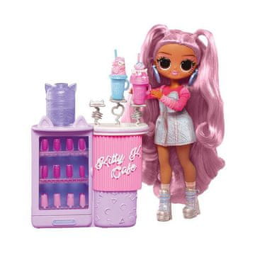 Presenečenje L.O.L.! Studio za nohte OMG z lutko - Kitty K Café