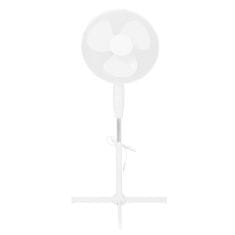 Aga Stoječi ventilator 40 cm Beli