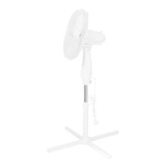 Aga Stoječi ventilator 40 cm Beli