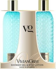 Vivian Gray Kozmetični komplet za nego telesa Jasmine in pačuli (Shower Gel & Body Lotion)