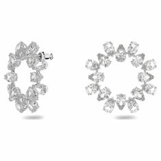 Swarovski Originalni okrogli uhani s kristali Millenia 5601509