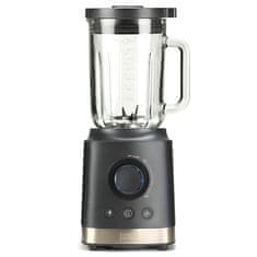 Stolní mixér Black+Decker, BXJB2000E, stolní, 3 přednastavené programy, 1,8 L skleněná nádoba, 6 nerezových čepelí, 2000 W