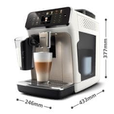 Philips LatteGo Series 5500 popolnoma samodejni kavni aparat (EP5543/90)