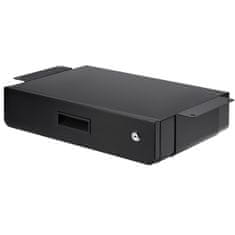 Maclean Maclean ergonomski predal pod mizo s tipko, organizator, črn, največ 5 kg, MC-461